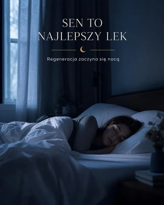 Spokojny sen wspierający regenerację