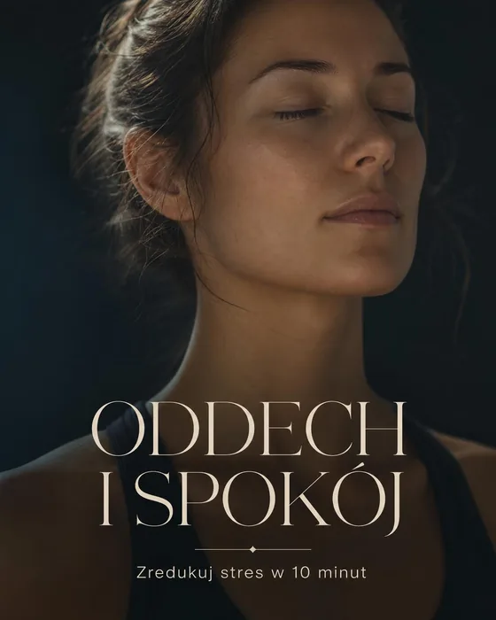 Spokojne ćwiczenie oddechowe